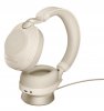 Jabra Evolve2 85, Link380c MS Stereo Stand Beige Bluetooth 5.0