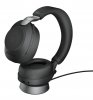 Jabra Evolve2 85, Link380c UC Stereo Stand Black Bluetooth 5.0