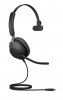 Jabra Evolve2 40, USB-A, MS Mono Проводная гарнитура, подключение USB-A