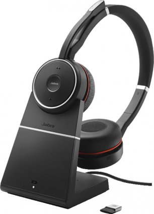 Фотография товара 'Jabra Evolve 75 Stereo UC Беспроводная Bluetooth-гарнитура'