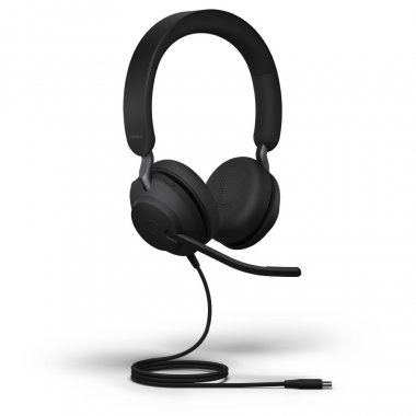 Фотография товара 'Jabra Evolve2 40, USB-C, UC Stereo Проводная гарнитура, подключение USB-C'