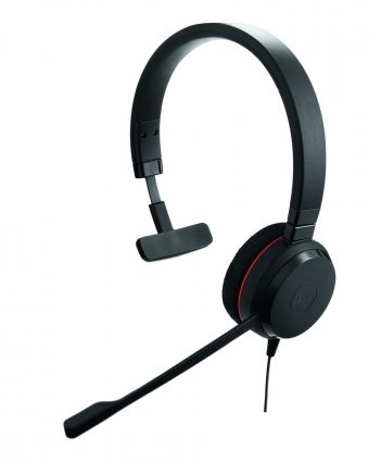 Фотография товара 'Jabra EVOLVE 20 MS Mono Оголовье; подключается через USB-C'