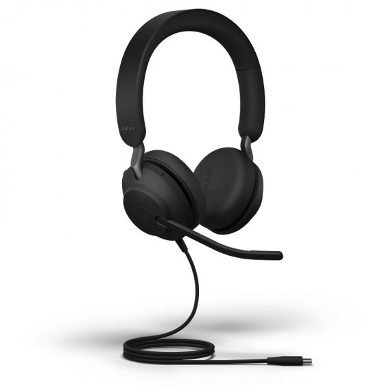 Фотография товара 'Jabra Evolve2 40, USB-C, MS Stereo Проводная гарнитура, подключение USB-C'