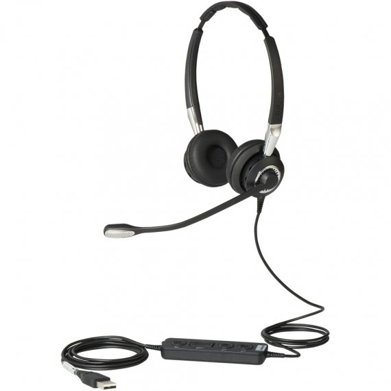 Фотография товара 'Jabra BIZ 2400 II Duo USB Duo USB MS CC, шумоподавление, новый дизайн штанги'