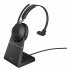 Фотография товара 'Jabra Evolve2 65, Link380c UC Mono Stand Black Bluetooth 5.0'